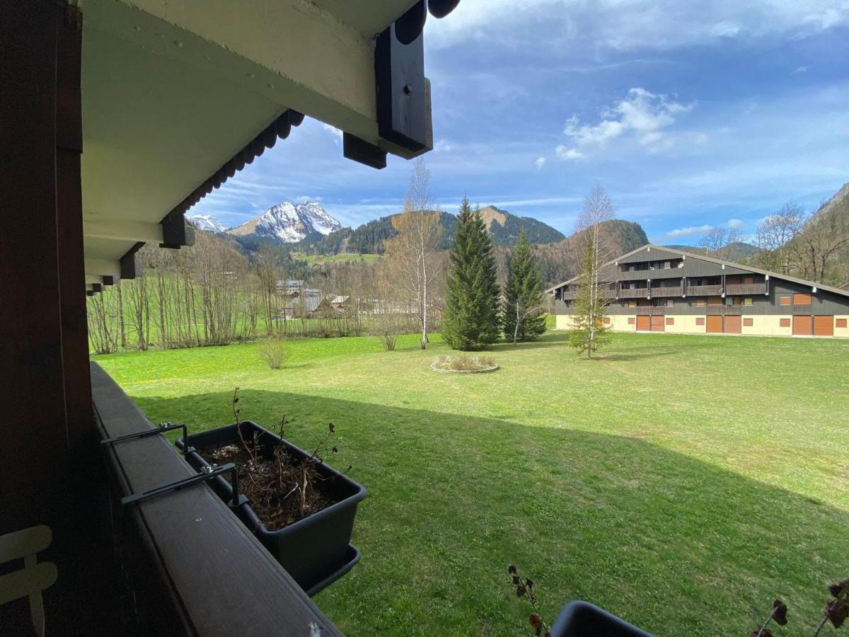 Charmant Studio Avec Balcon Sud, Au Calme Et Proche Du Centre D'Abondance - Fr-1-692-84 Zewnętrze zdjęcie